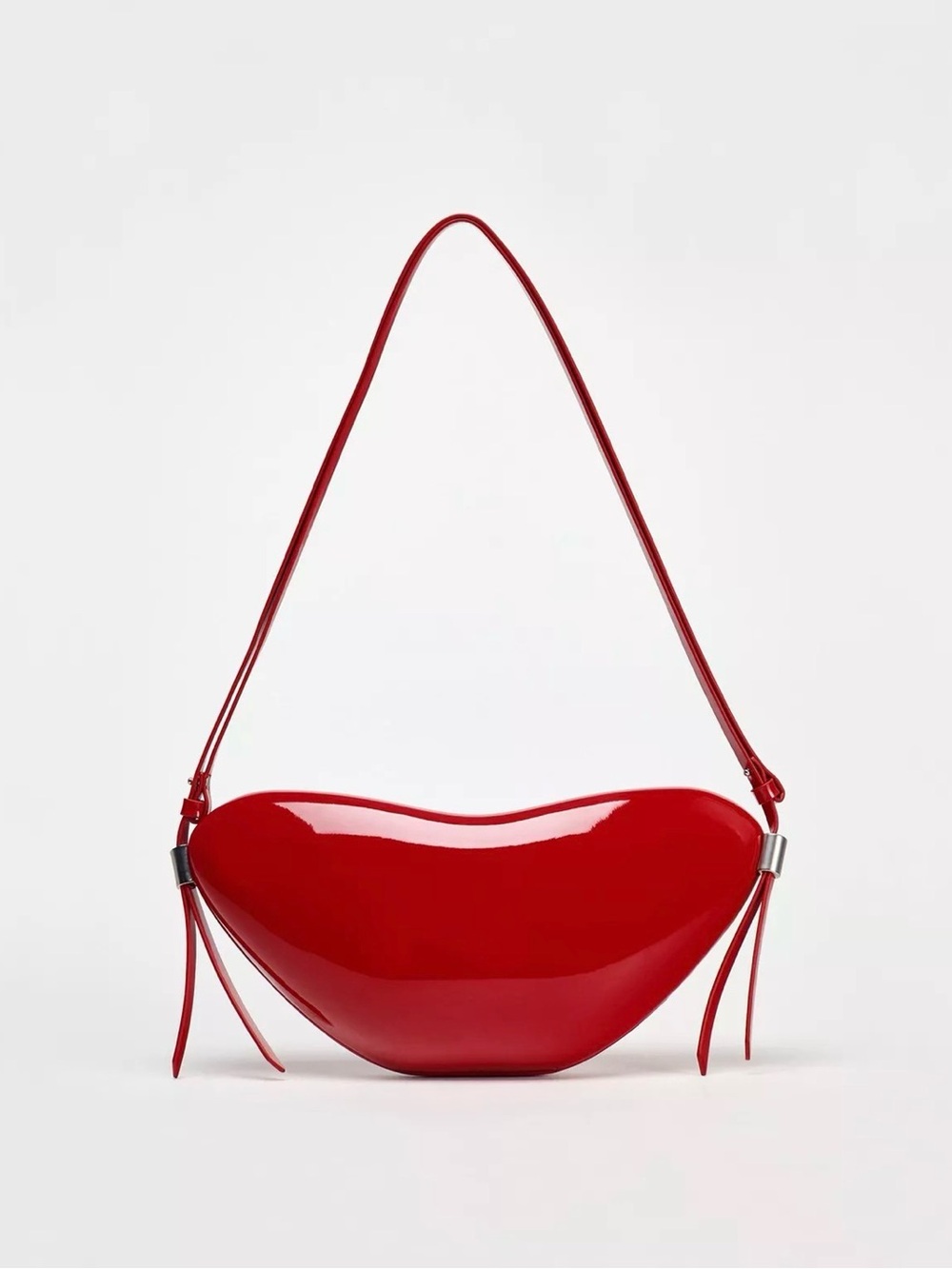 Like New | ZARA Red Lip-Shaped Shoulder Bag